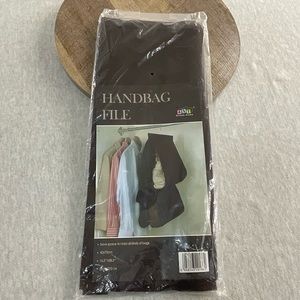 AST SPACE MORE HANDBAG FILE BAGS AND PURSES ORGANIZER SIZE: 16.5” X 28.3” BROWN